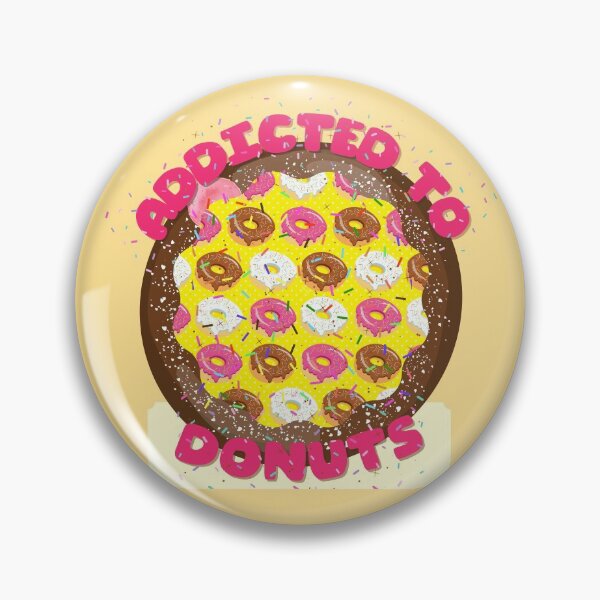 Item preview, Addicted To Donuts !! - So Addicted To Donuts! - Donut Pattern designed and sold by SoffyLee586.