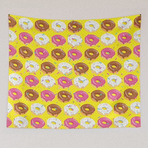 Artikelvorschau, Süchtig nach Donuts !! - So süchtig nach Donuts! - Donut-Muster entworfen und verkauft von SoffyLee586.