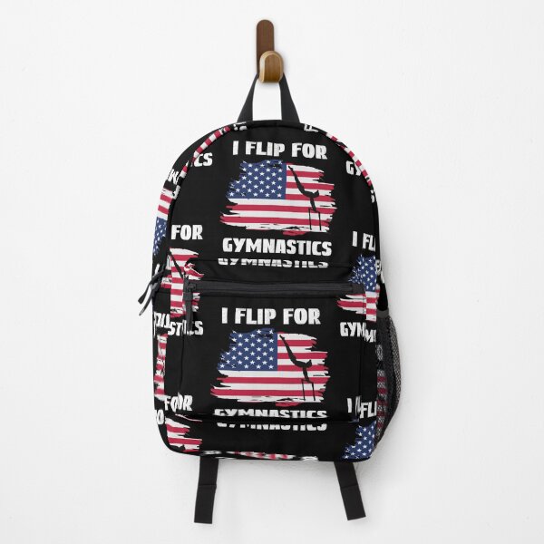 Item preview, I Flip For Gymnastics, Backflip designed and sold by SportyDogShop.