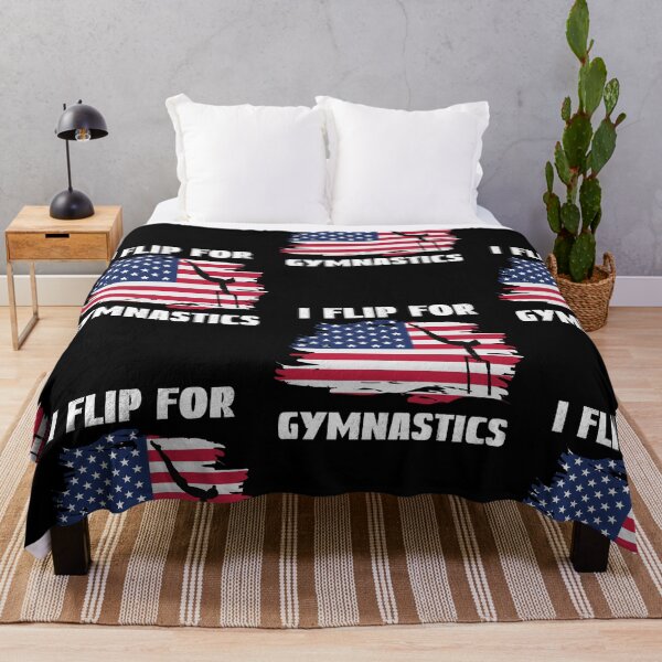 Item preview, I Flip For Gymnastics, Backflip designed and sold by SportyDogShop.