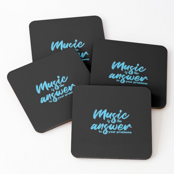 Item preview, Music is The Answer to your problems, 90s House music hymn. Djs gift. designed and sold by paulo silveira.