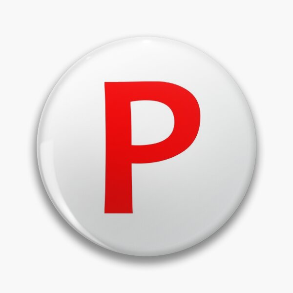 Item preview, Red color Letter P  designed and sold by WECreations.
