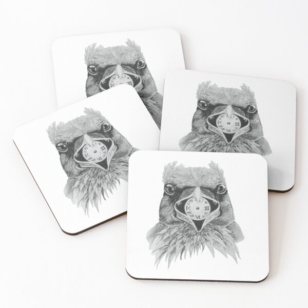 Item preview, Raven with a watch in its beak designed and sold by DaringIdentity.