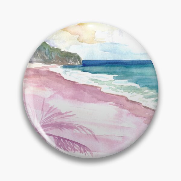 Item preview, Pink Sands Beach Scene on Harbour Island Bahamas designed and sold by artshop77.