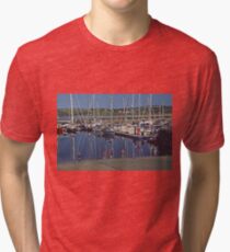 Marina with children Tri-blend T-Shirt