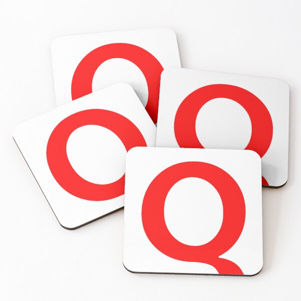 Item preview, Red color Letter Q  designed and sold by WECreations.