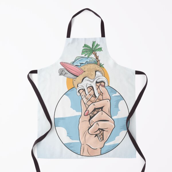 Item preview, Ice Cream Summer Beach Surf Coconut Tree designed and sold by Peekonet.