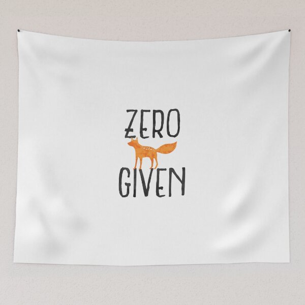 Item preview, Zero Foxs Given designed and sold by owlHouseINK.