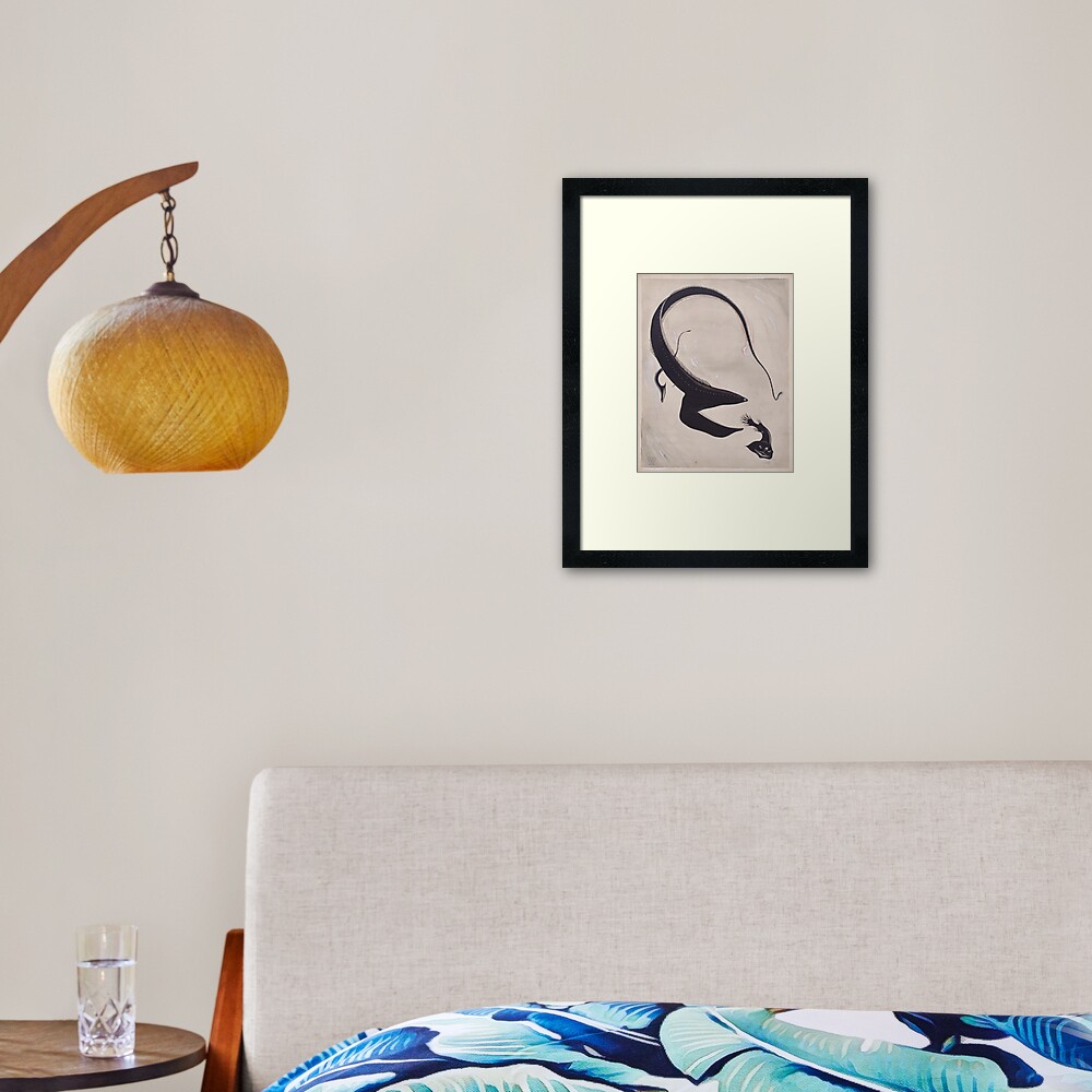 Item preview, Framed Art Print designed and sold by WCS-Archives.