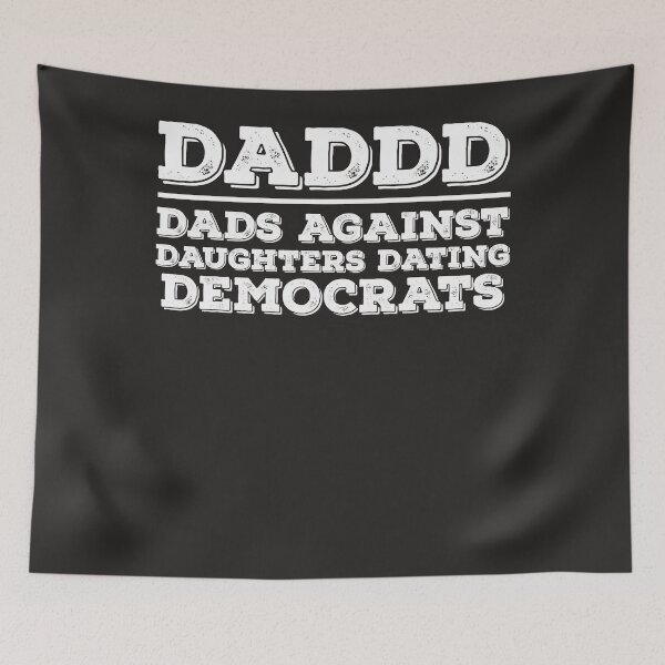 Aperçu de l'œuvre Funny Daddd Dads Against Daughters Daughters Démocrates créée et vendue par maverickbott.