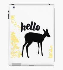 Hello Deer iPad Case/Skin