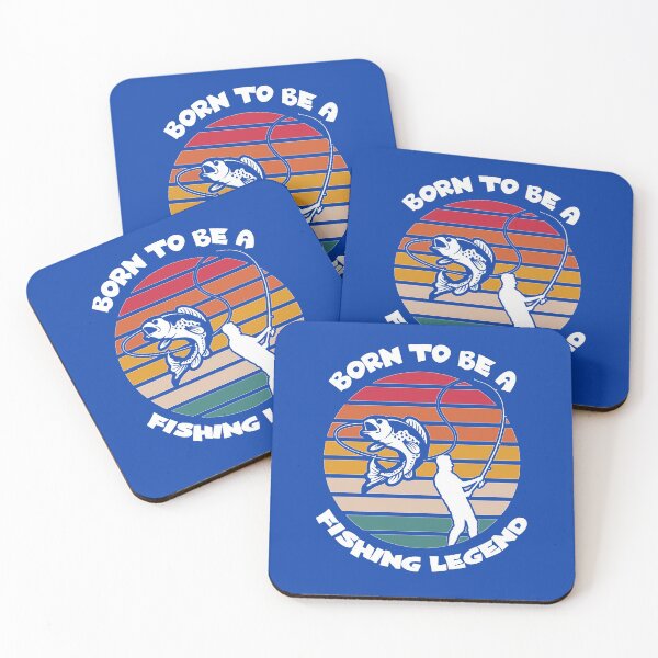 Item preview, Born To Be A Fishing Legend designed and sold by SportyDogShop.