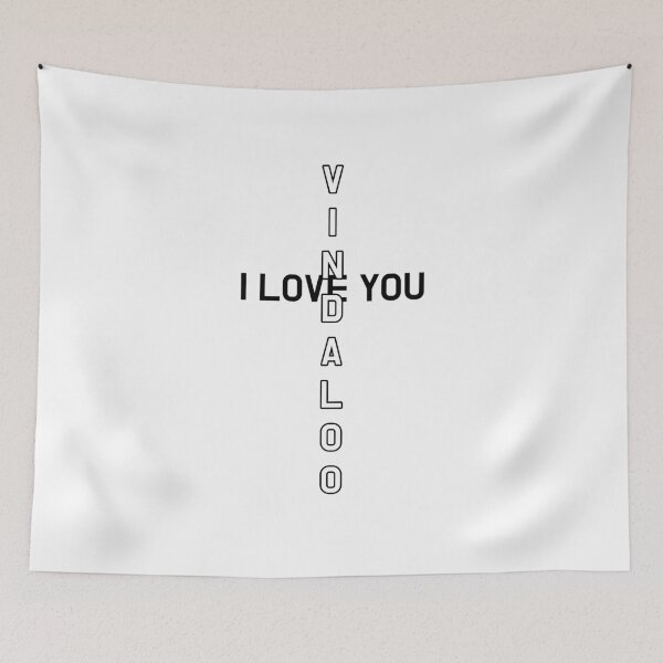 Item preview, I Love You Vindaloo designed and sold by SPYG.