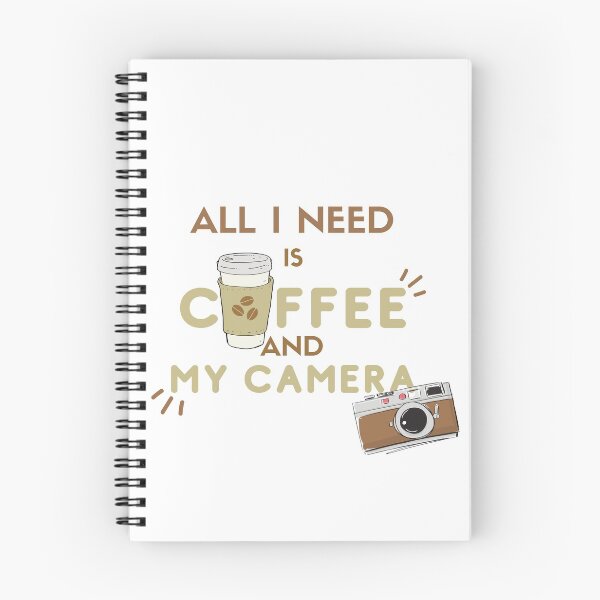 Item preview, All I Need is Coffee and My Camera designed and sold by Lemuel-A.