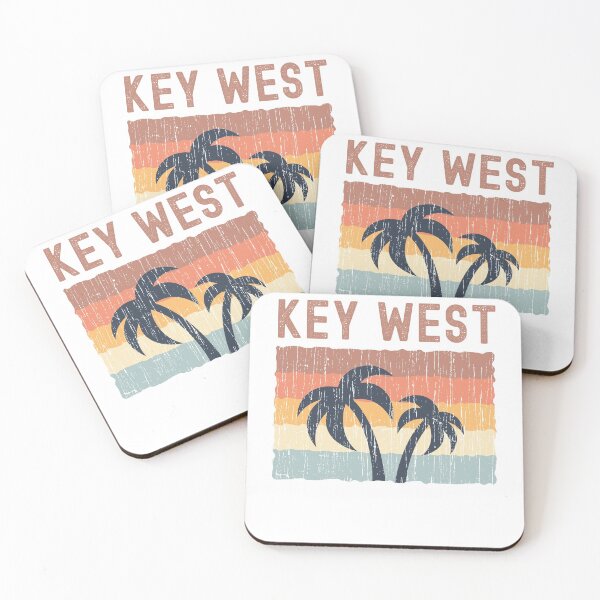 Item preview, Key West Summer Palm Beach Retro Sunset Design designed and sold by justjonboy.