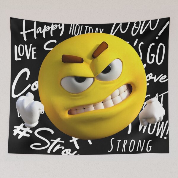 Item preview, Upset emoticon  designed and sold by Sebak1979.