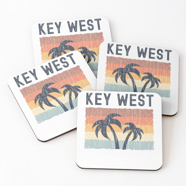 Item preview, Key West Summer Palm Beach Retro Sunset Design designed and sold by justjonboy.