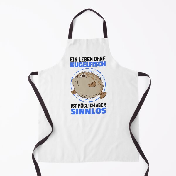 Item preview, Life without puffer fish aquarium fish gift designed and sold by madgrfx.