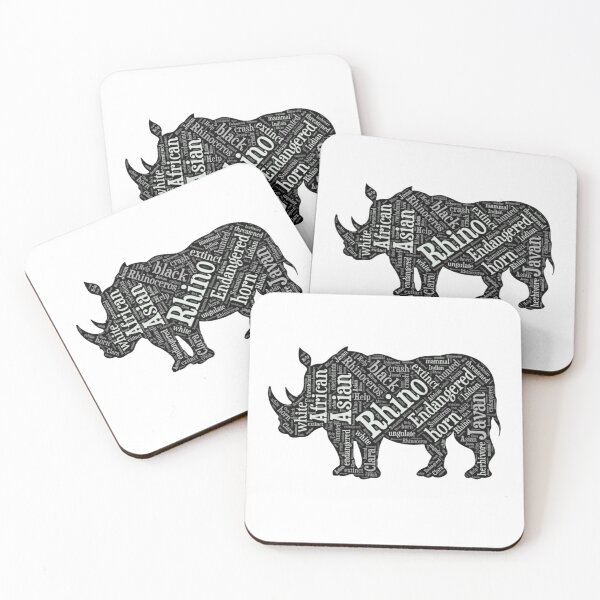 Item preview, Rhino Word Art designed and sold by RhinoArtStudios.