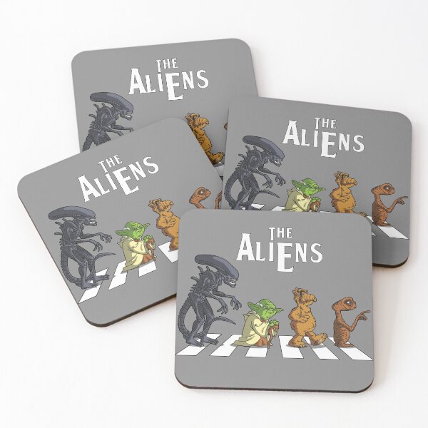 Item preview, The Aliens Road Crossing Abbey Road designed and sold by hairdown1255.