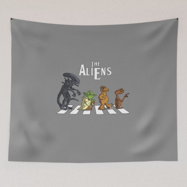 Item preview, The Aliens Road Crossing Abbey Road designed and sold by hairdown1255.