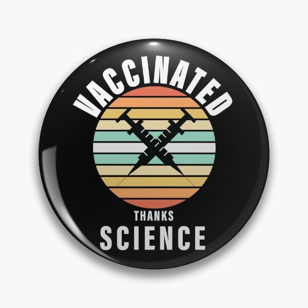 Item preview, Vaccinated Thanks Science l Funny Vaccine design l gift l COVID-19 virus  designed and sold by kpluslk.