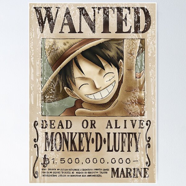 LARGE One Piece Episode of Luffy Vintage Print Poster – Poster Pagoda