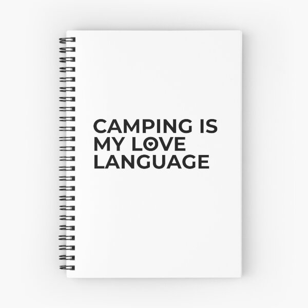Item preview, Camping is My Love Language Simple Design designed and sold by Nadheesh.