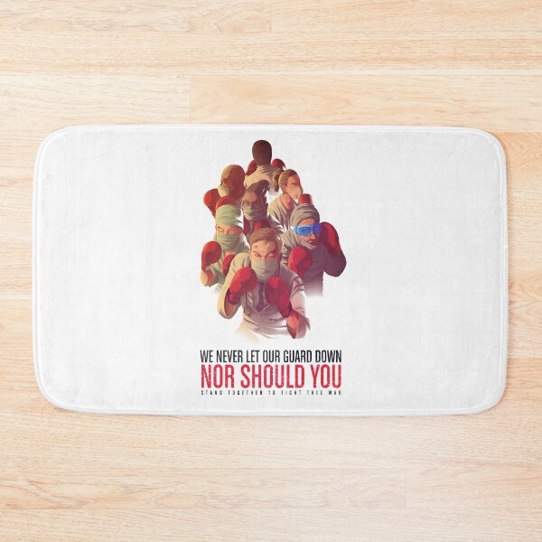 Item preview, Illustration Awareness Poster Encourage Healthcare Workers Who Risk Their Lives Frontline During Pandemic Crisis designed and sold by Peekonet.