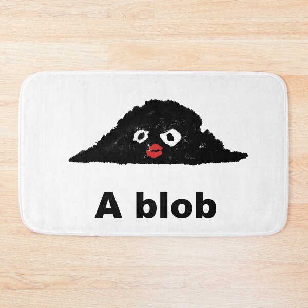 Item preview, A blob just chilling quote designed and sold by MOODU.