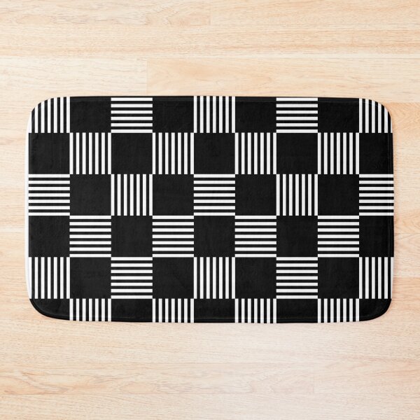 Item preview, Monochrome Black & White Checkerboard Pattern designed and sold by MartineMeeka.