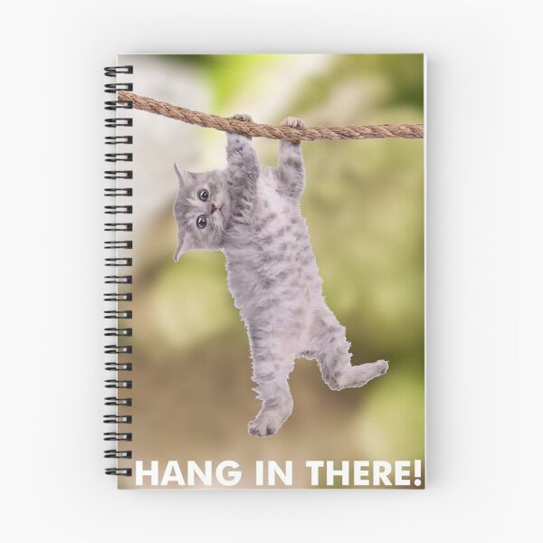 Item preview, Baby Cat Hang In There Poster designed and sold by imagepirre.