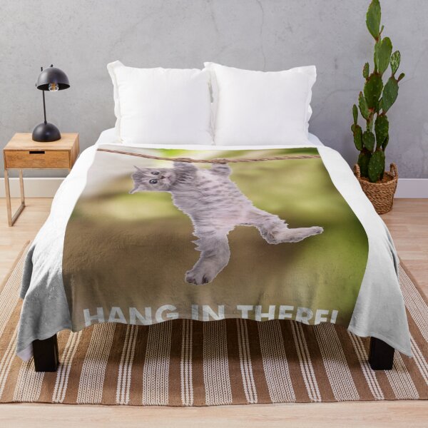 Item preview, Baby Cat Hang In There Poster designed and sold by imagepirre.
