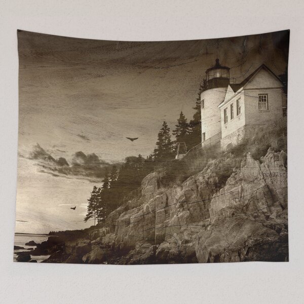 Item preview, Bass Harbor Head Lighthouse designed and sold by FantasySkyArt.