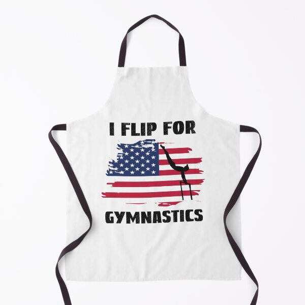 Item preview, I Flip For Gymnastics, Backflip designed and sold by SportyDogShop.