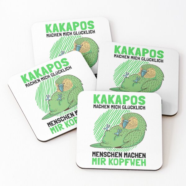 Item preview, Kakapo make happy New Zealand parrot saying designed and sold by madgrfx.