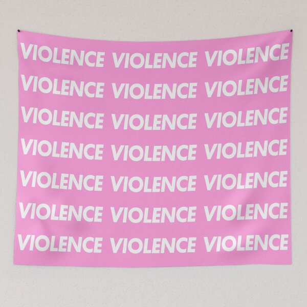 Item preview, Violence (pink) designed and sold by davidwidam.
