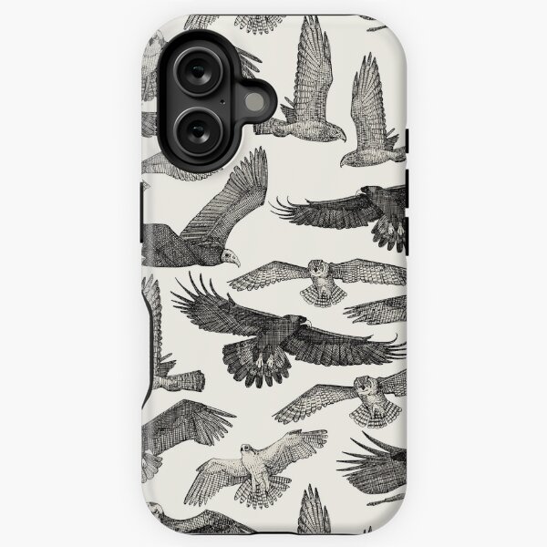 Item preview, birds of prey black designed and sold by scrummy.