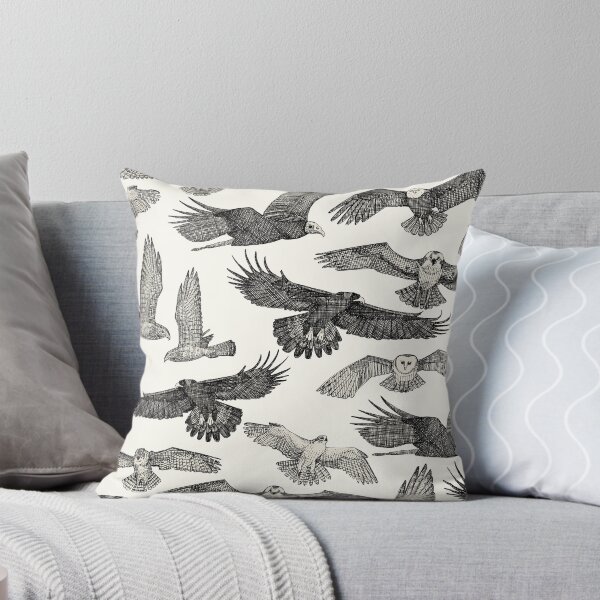 Item preview, birds of prey black designed and sold by scrummy.