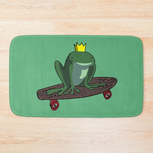 Item preview, Skateboarding frog king designed and sold by lazarosdesign.