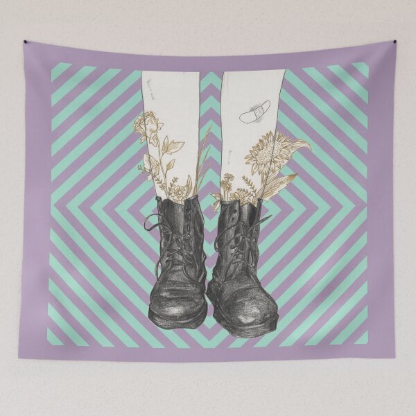 Item preview, Boots are made for walking designed and sold by misskatz.