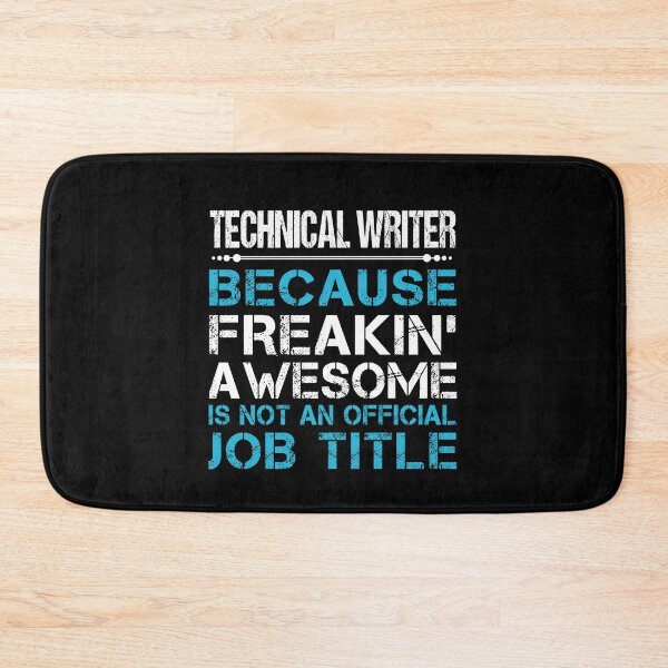 Item preview, Technical Writer T Shirt - Freaking Awesome Gift Item Tee designed and sold by cattontawn.