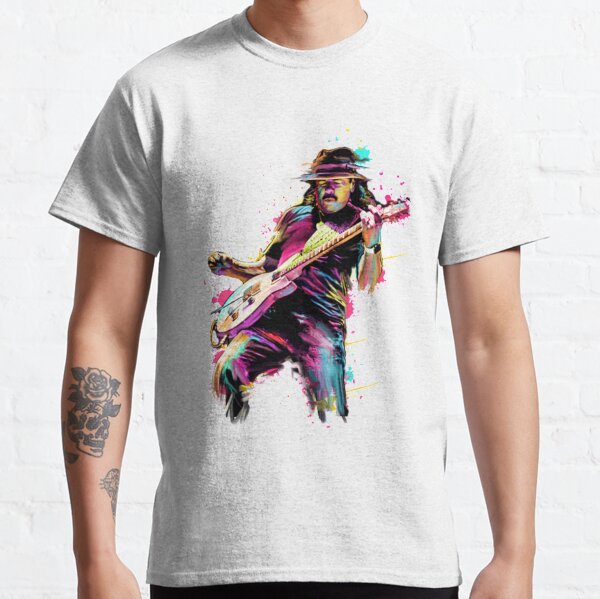 Pop art coloré de Santana T-shirt classique