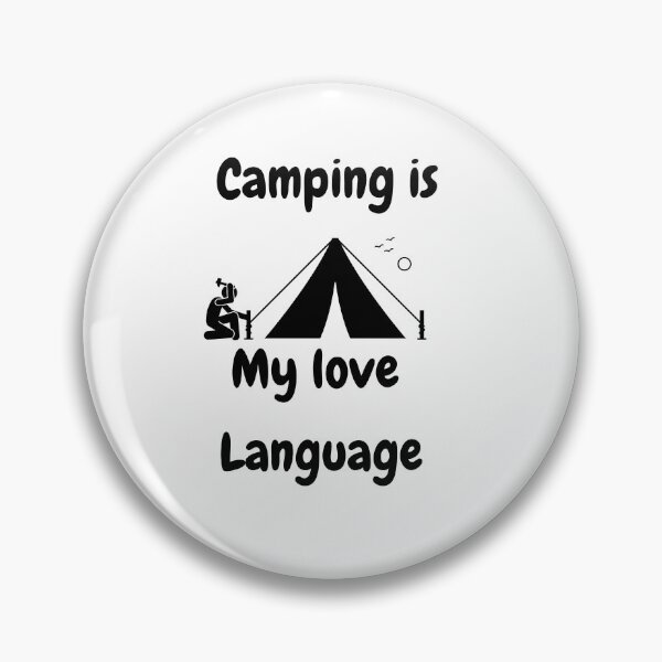 Artikelvorschau, Camping ist meine Liebessprache entworfen und verkauft von PattanaShop.