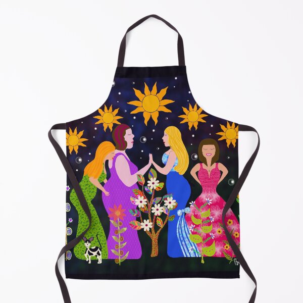 Item preview, Women Power - Beautiful - Sun - Stars - Flowers designed and sold by Birgit Dugan.