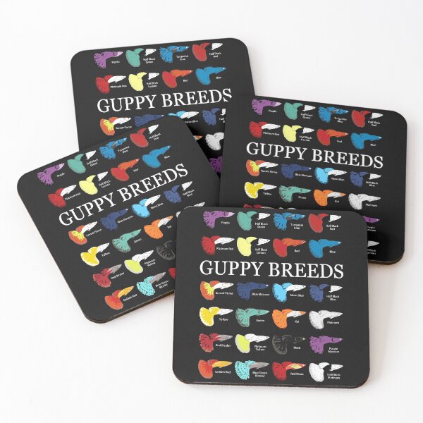 Item preview, Guppy Guppys Guppies Breeds Sorts Strains Poecilia Aquarium Fish designed and sold by TheAplus.