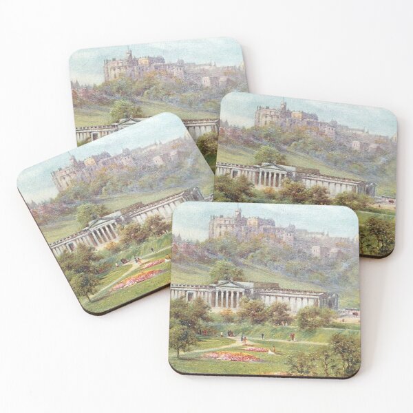Item preview, Vintage Illustration of Edinburgh Castle from the East designed and sold by yourscotland.