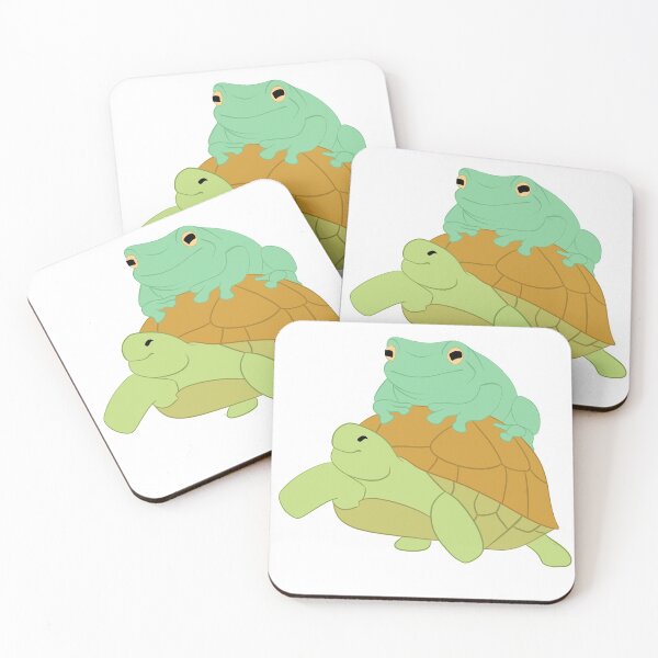 Item preview, Frog and Turtle Friends designed and sold by Jodoillustration.