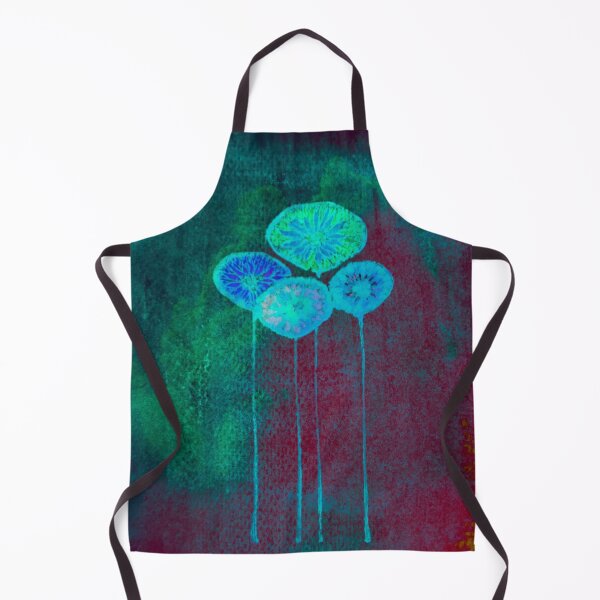 Item preview, stylized colorful flowers designed and sold by TessAndre.