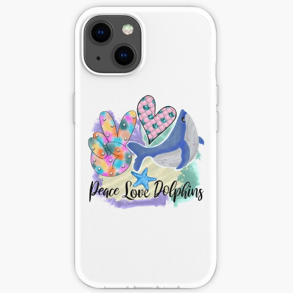 Dolphins are my spirit animal iPhone Soft Case